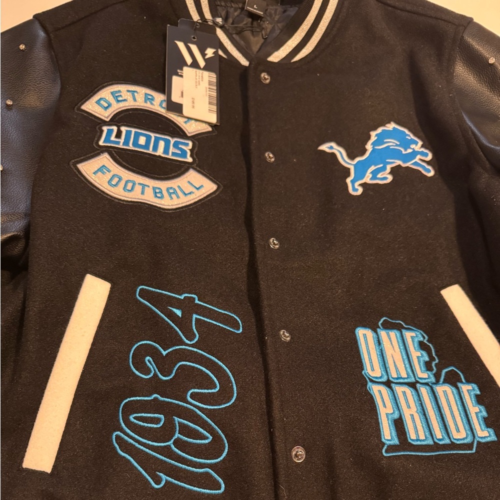 Detroit Lions Women’s Varsity Jacket